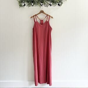 Shebird The Savannah Strappy Maxi Bra Dress In Color Sunset KD NWOT